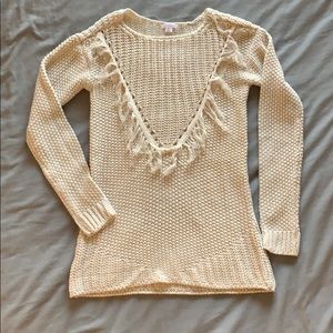Fringe Detail Sweater